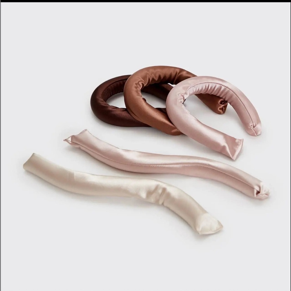 6pc Set Satin Wrapped Flexi Rods - Picture 3 of 9